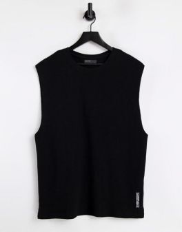 Sleeveless Black men