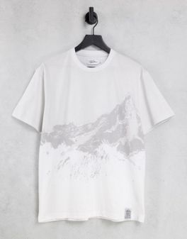 White Grey Tshirt