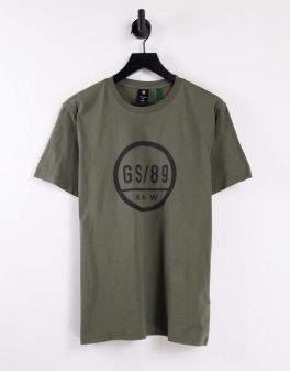 Grey Tshirt Black Circle