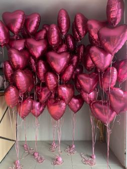 Birthday Pink Hearts