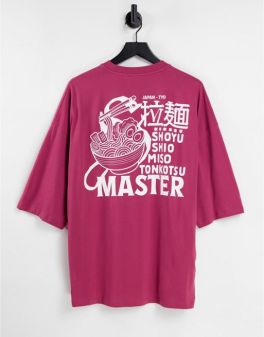 Red Printed Tshirt